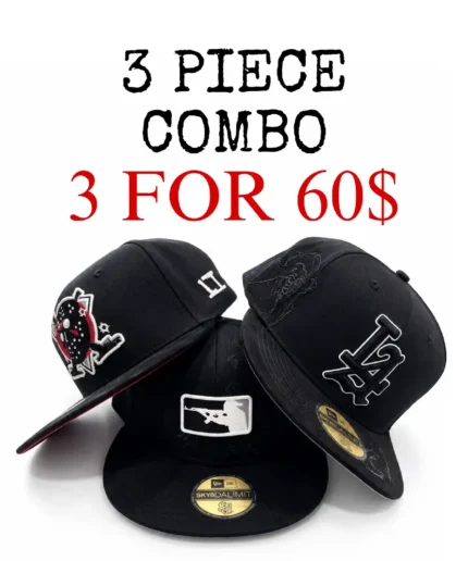 SDL Flat Brim 3 Cap Combo 1.webp