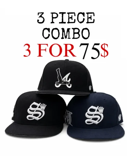 SDL Flat Brim 3 Hat Combo.webp